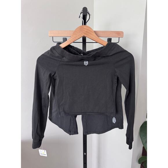 Free People Movement Workout Short Set Charcoal NWT - Picture 1 of 7